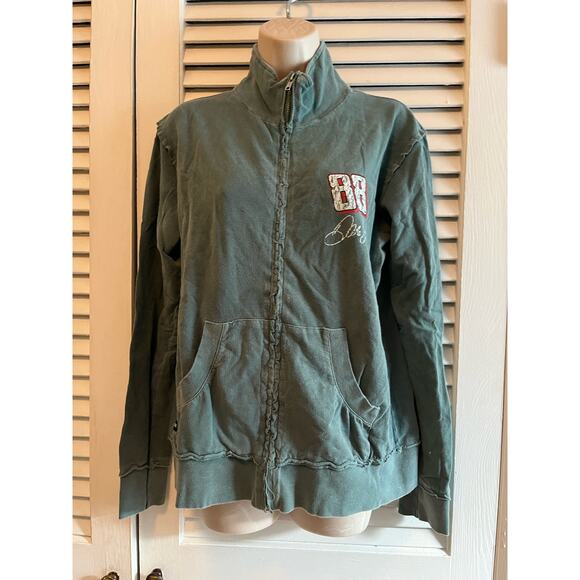Vintage Concepts‎ Sports Dale Earnhardt 88 distressed full zip jacket M Mint - Picture 1 of 5